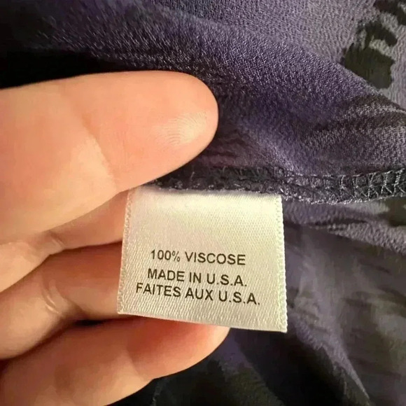 Revolve MISA Alanis  Maxi Dress Ruffled Boho Flowy Feminine Sheer Witchy Women M - Picture 7 of 15